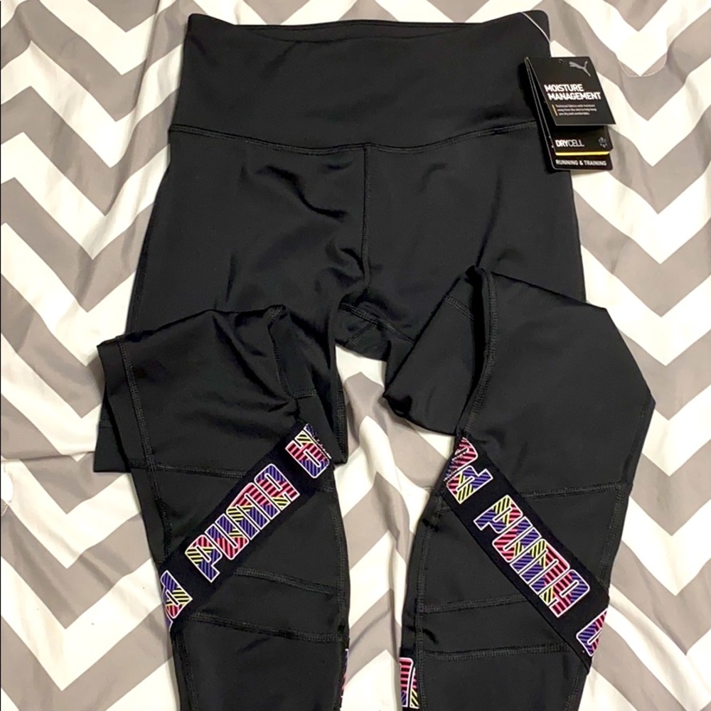 Puma Elastic 7/8 Tight Black Leggings